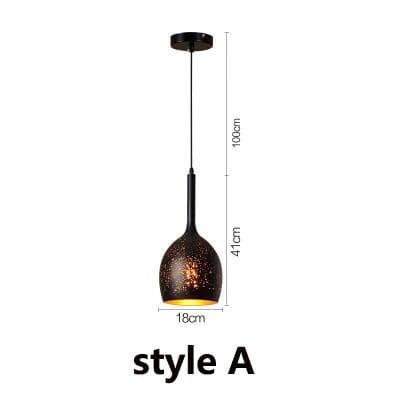 Wind Pendant Marie Antonette model A ST64 40w warm 220v 