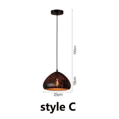 Wind Pendant Marie Antonette model C ST64 40w warm 220v 