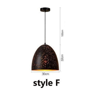 Wind Pendant Marie Antonette model F ST64 40w warm 220v 