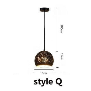 Wind Pendant Marie Antonette model Q ST64 40w warm 220v 