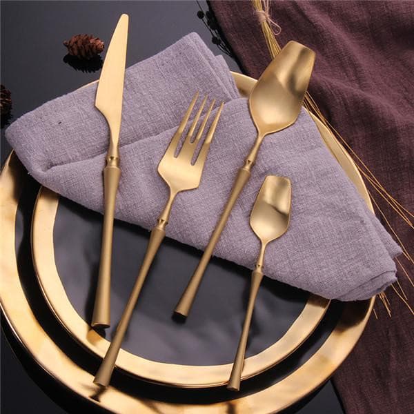 Luxurious Brighton Flatware marie antonette royal gold 