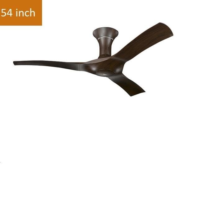 Kaiser Ceiling Fan Marie Antonette Dark wood color Remote control 