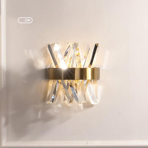 luxury design crystal wall sconce Marie Antonette 