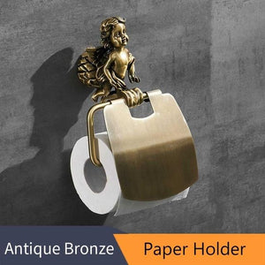 Angelica Bathroom Accessories Marie Antonette Paper Holder 