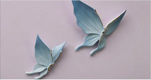 3D Flower+Butterfly Resin Wall Decor Marie Antonette 