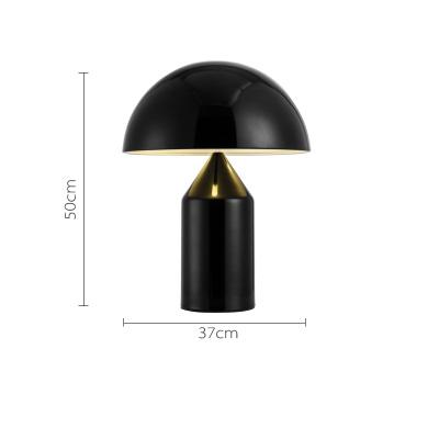 Mushroom Lamp Marie Antonette Black-Big 