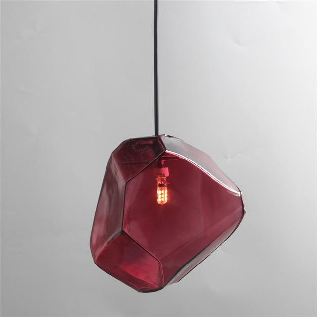 Rocher Colore Pendants Marie Antonette Rose red Small 