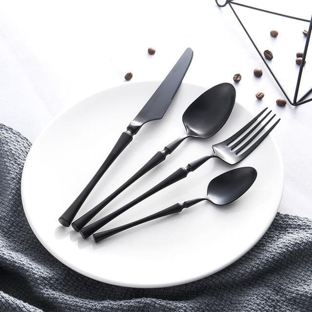 Luxurious Brighton Flatware marie antonette black 