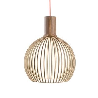 Carmen Natural Wood Pendant Marie Antonette original wood color Size 45cm (17.72") 