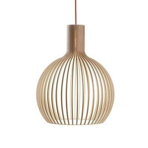 Carmen Natural Wood Pendant Marie Antonette original wood color Size 45cm (17.72") 