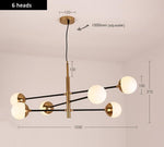 Solaire Chandelier Marie Antonette 6 heads 