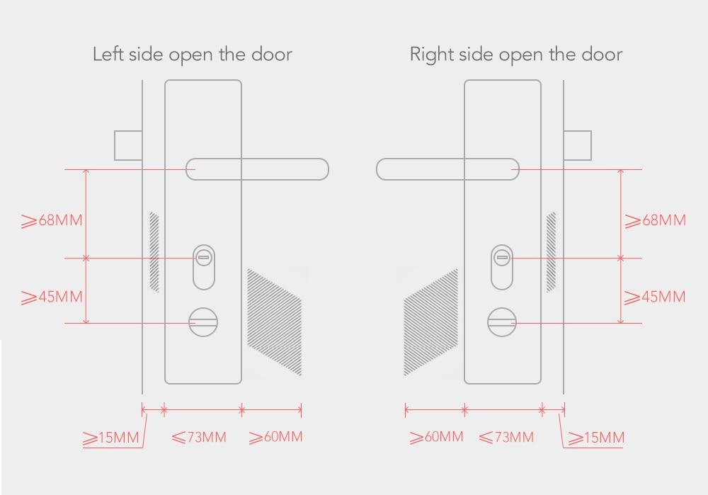 Sherlock Fingerprint + Password Smart Door Lock Marie Antonette 