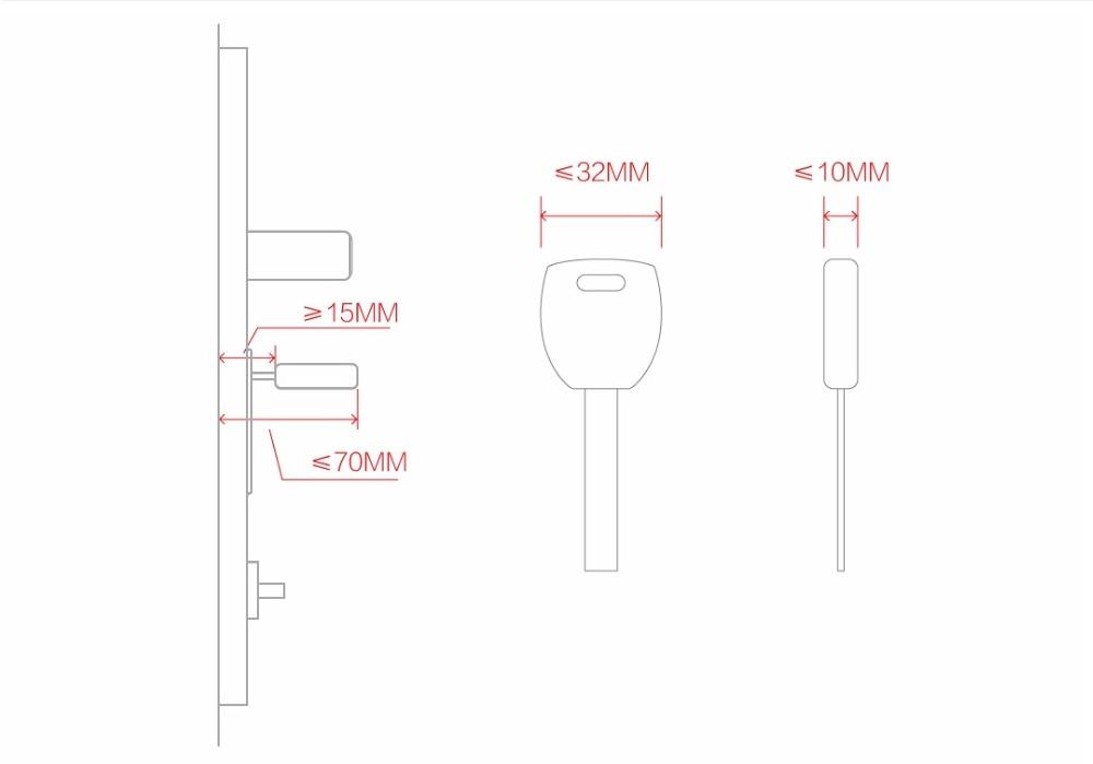 Sherlock Fingerprint + Password Smart Door Lock Marie Antonette 