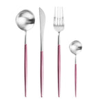 Diana Flatware set marie antonette Pink Silver 