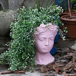 Goddess Floral Crown Marie Antonette Pink 