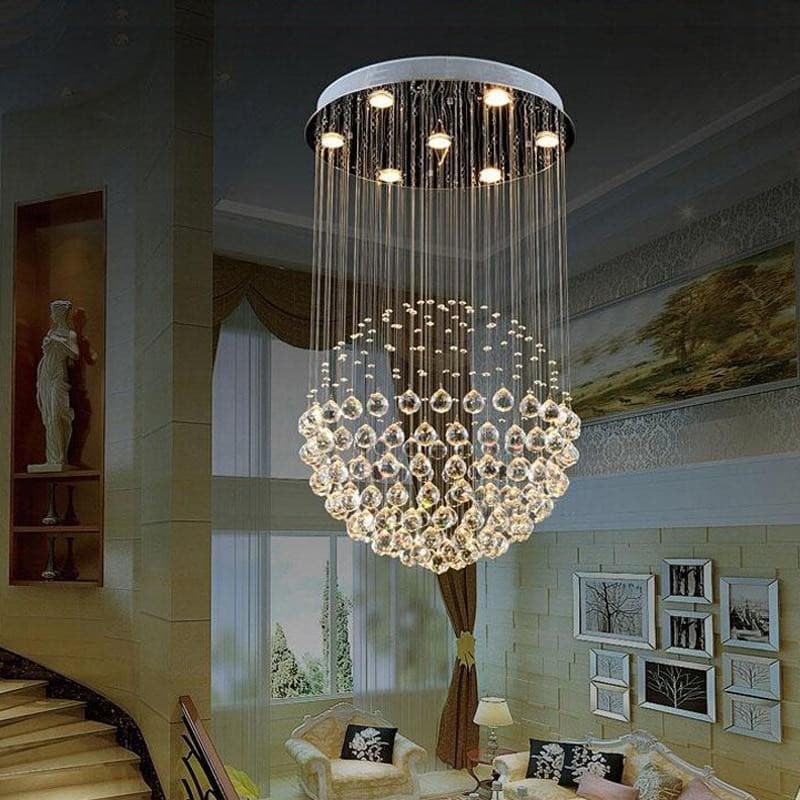 Sphere Crystal Chandelier marie antonette 