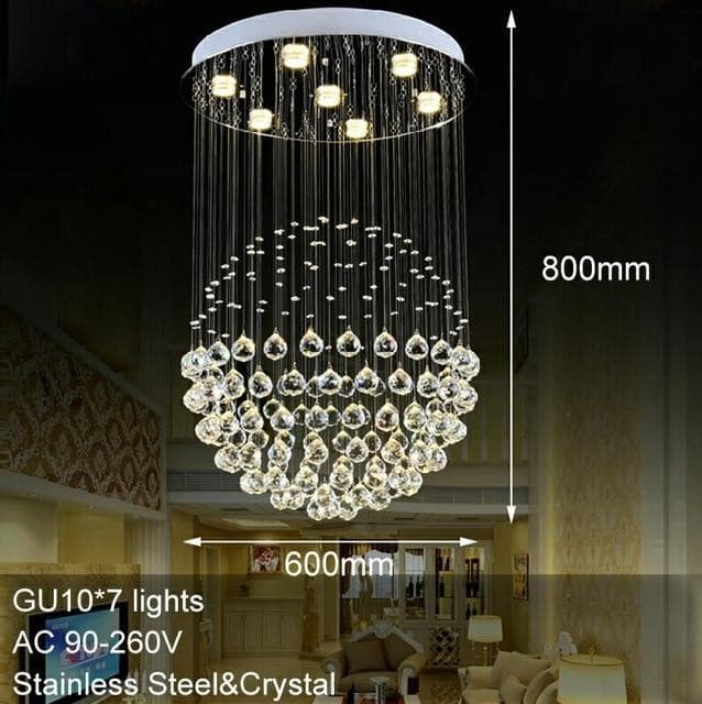 Sphere Crystal Chandelier marie antonette 7 Lights 