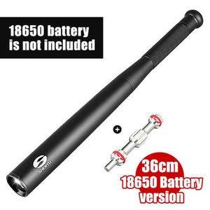 Self Defense and Baseball Bat LED Flashlight Marie Antonette 36cm 18650 version 