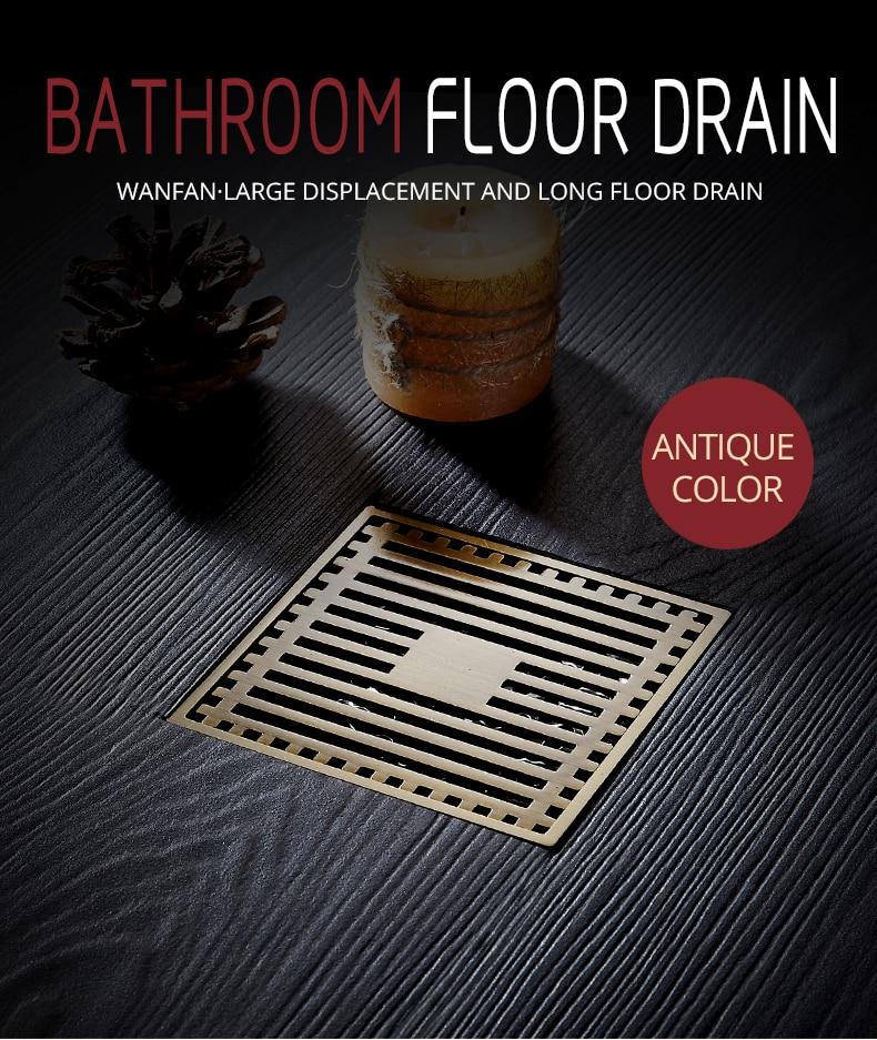 Gates Shower Floor Drain Marie Antonette 