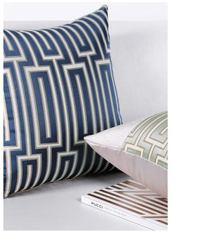 European Geometric Cushion Cover Marie Antonette 