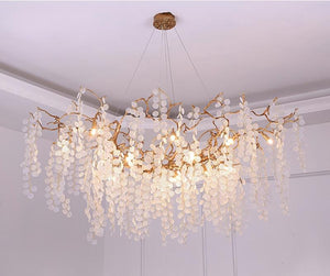 French Leaf Chandelier Marie Antonette 