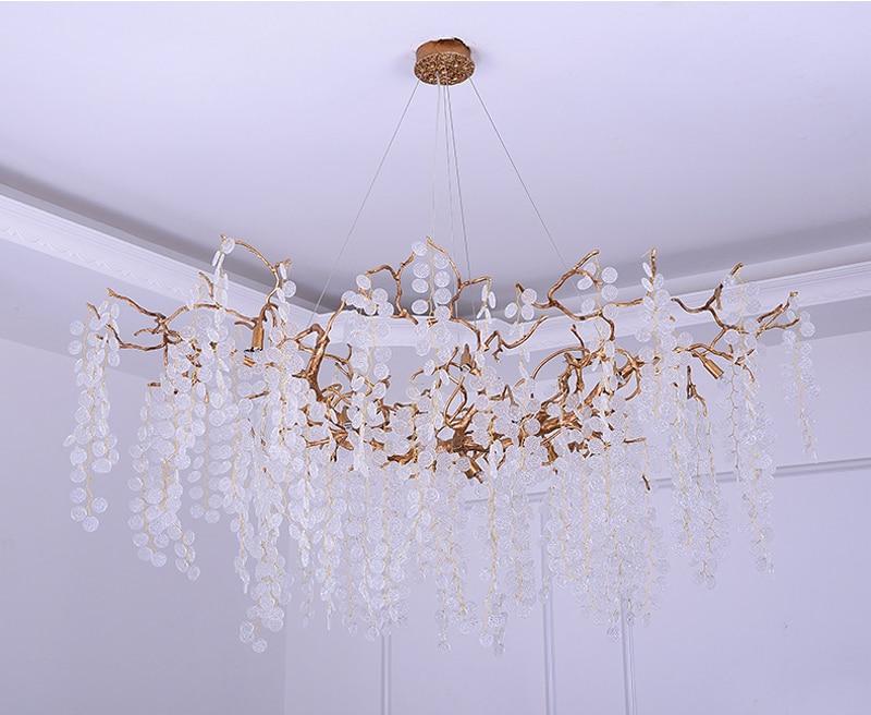 French Leaf Chandelier Marie Antonette 